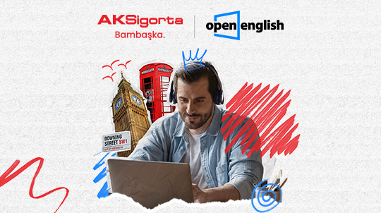 Aksigorta müşterileri Open English’te %65 indirimli!